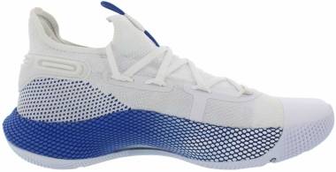 Under Armour Curry 6 - White/Royal-White (3020612103)