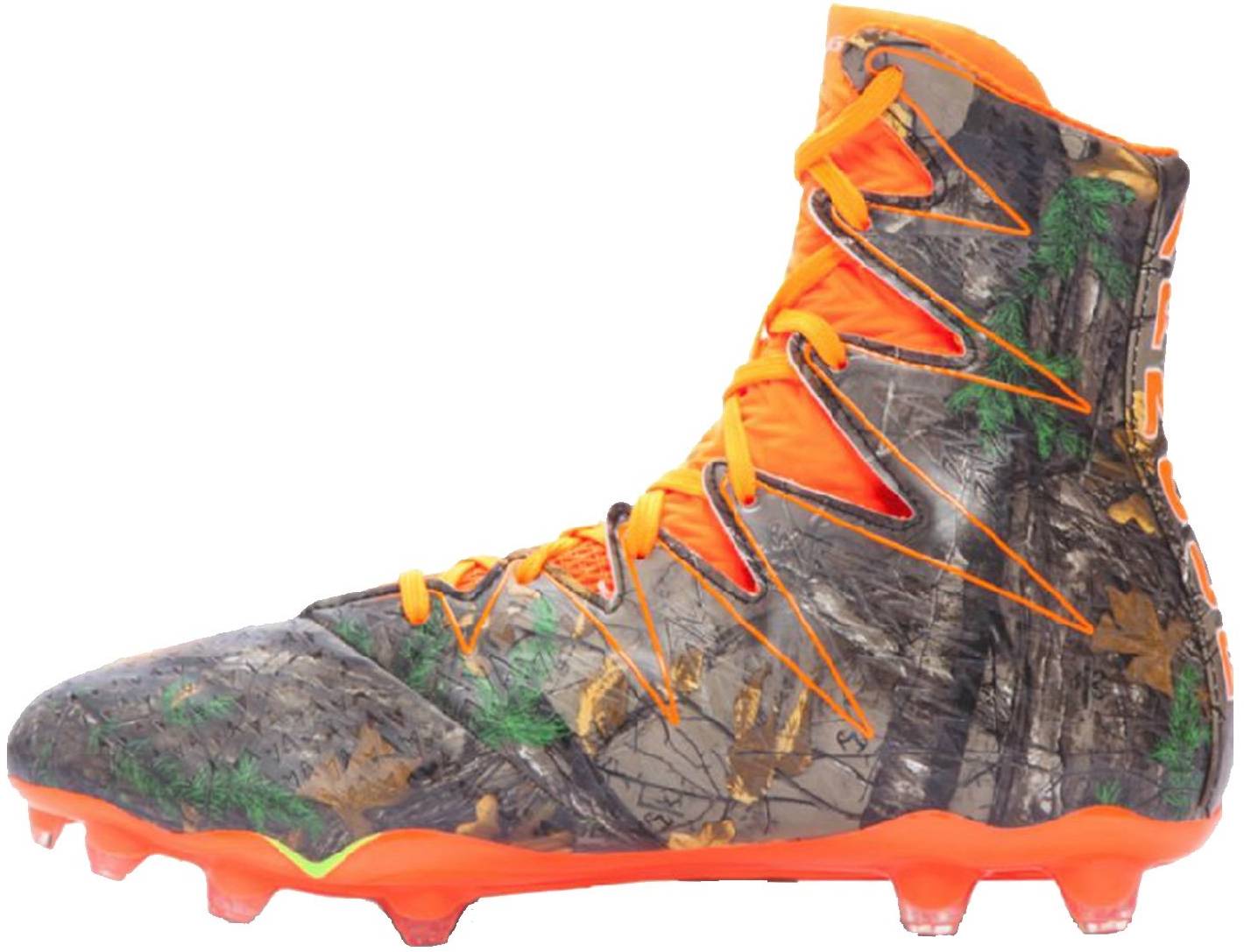 yellow under armour football cleats