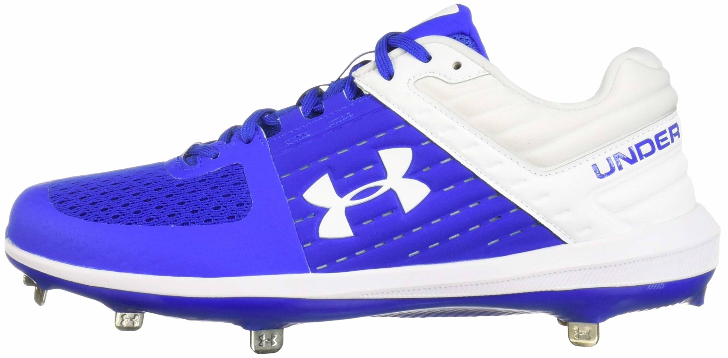 Details about   NEW in Box Under Armour Yard Low DT Baseball Metal Cleats Size 10 WHT/WHT 