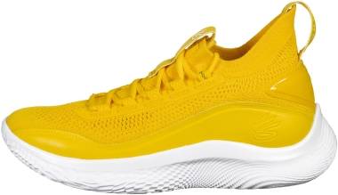 Under Armour Curry 8 - Taxi/White (3023085701)