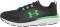 polokosela under armour tech 9 - (008) Black/Extreme Green/Extreme Green (3024590202)