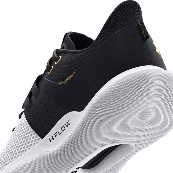 Under Armour Flow FUTR X - Black/White/Metallic Gold (3024968002) - slide 5