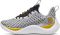 Under Armour Curry Flow 10 - Wolf Grey/Black-Gold (3026274101)