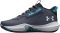 under armour ua tech 6in 2 pack blk - (400) Downpour Gray/Black/White (3025616400)