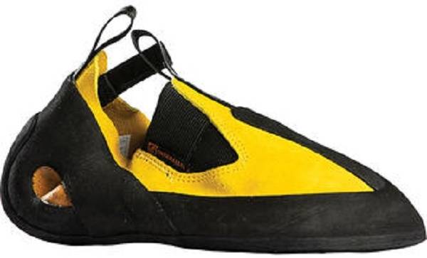 leather climbing shoes