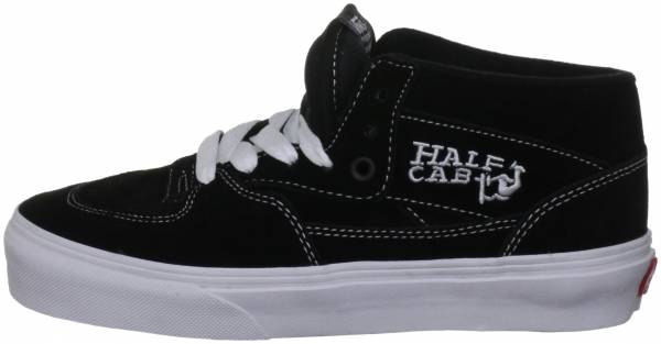 Vans Half Cab sneakers in black + blue 