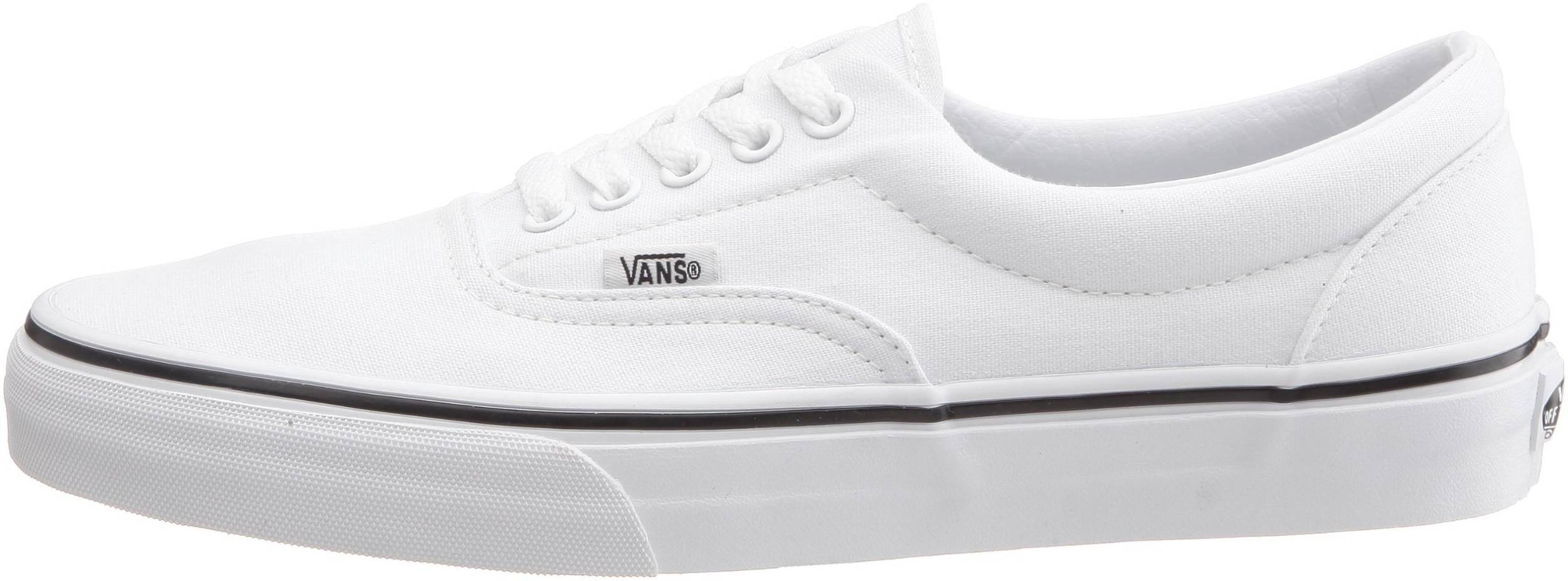 vans shoes plain white