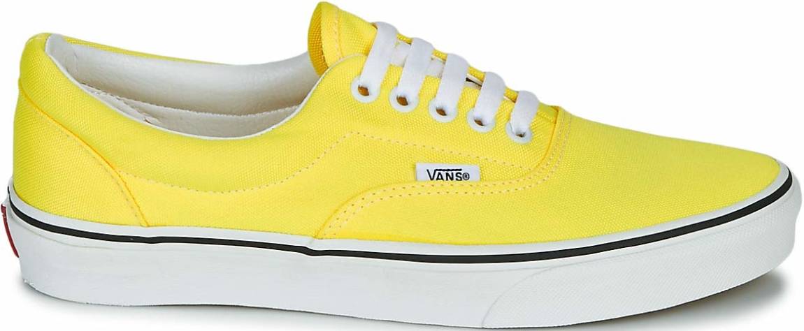 vans yellow corduroy classic slip on trainers