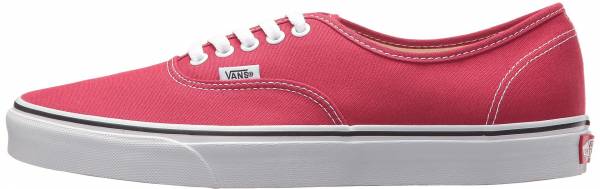 vans all red authentic