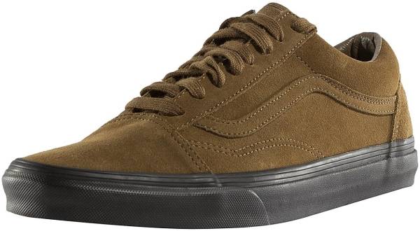 vans old skool brown suede