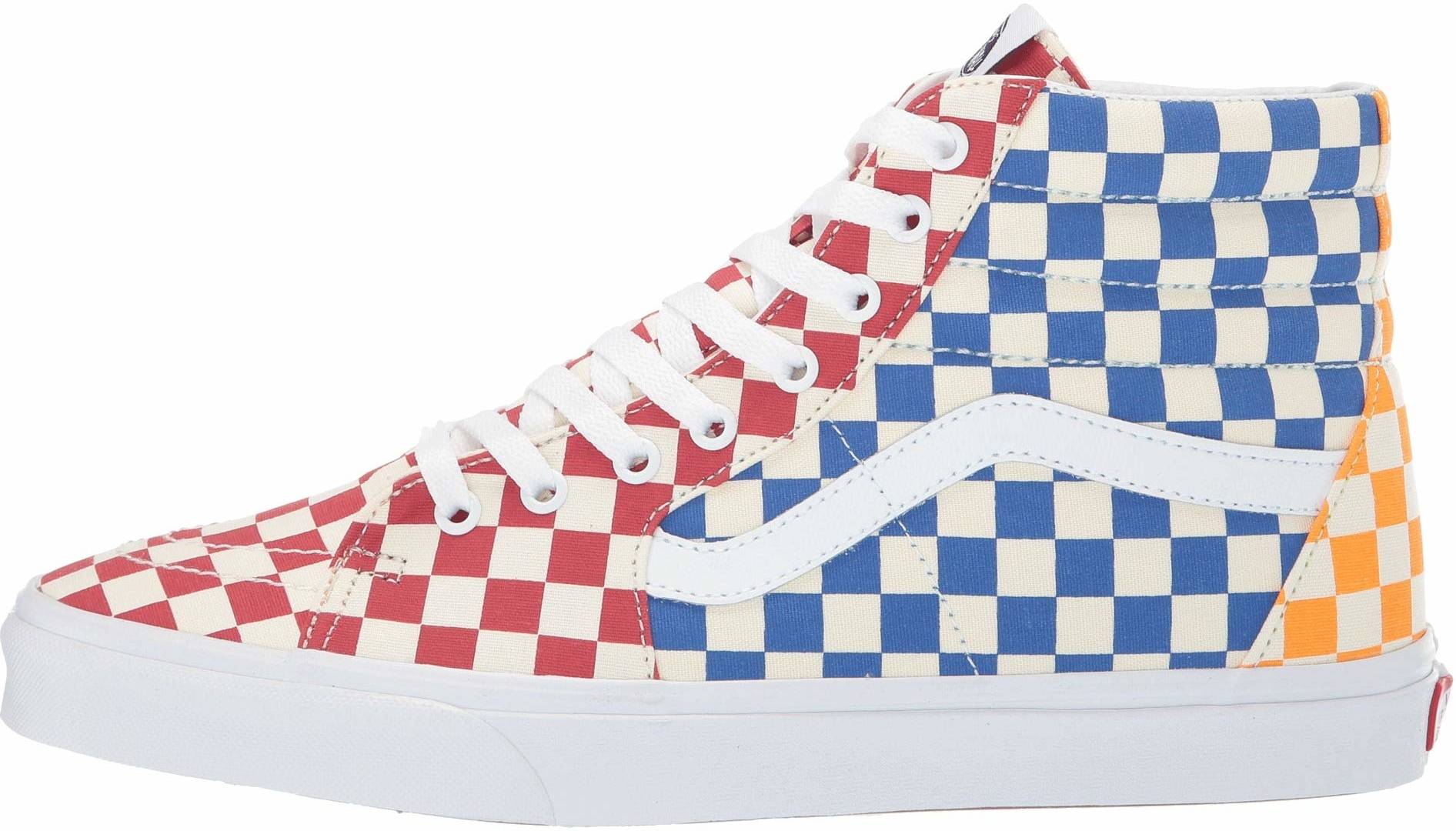 Vans Checkerboard SK8-Hi sneakers in 2 colors | RunRepeat بليميل