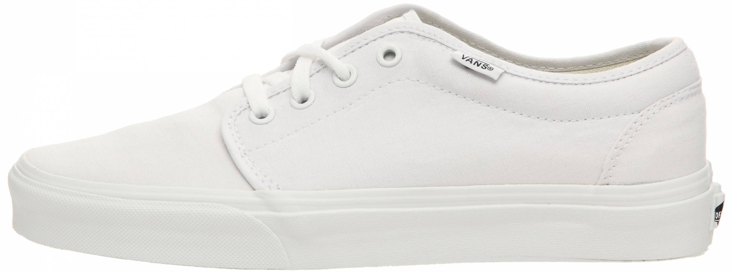 vans white canvas sneakers