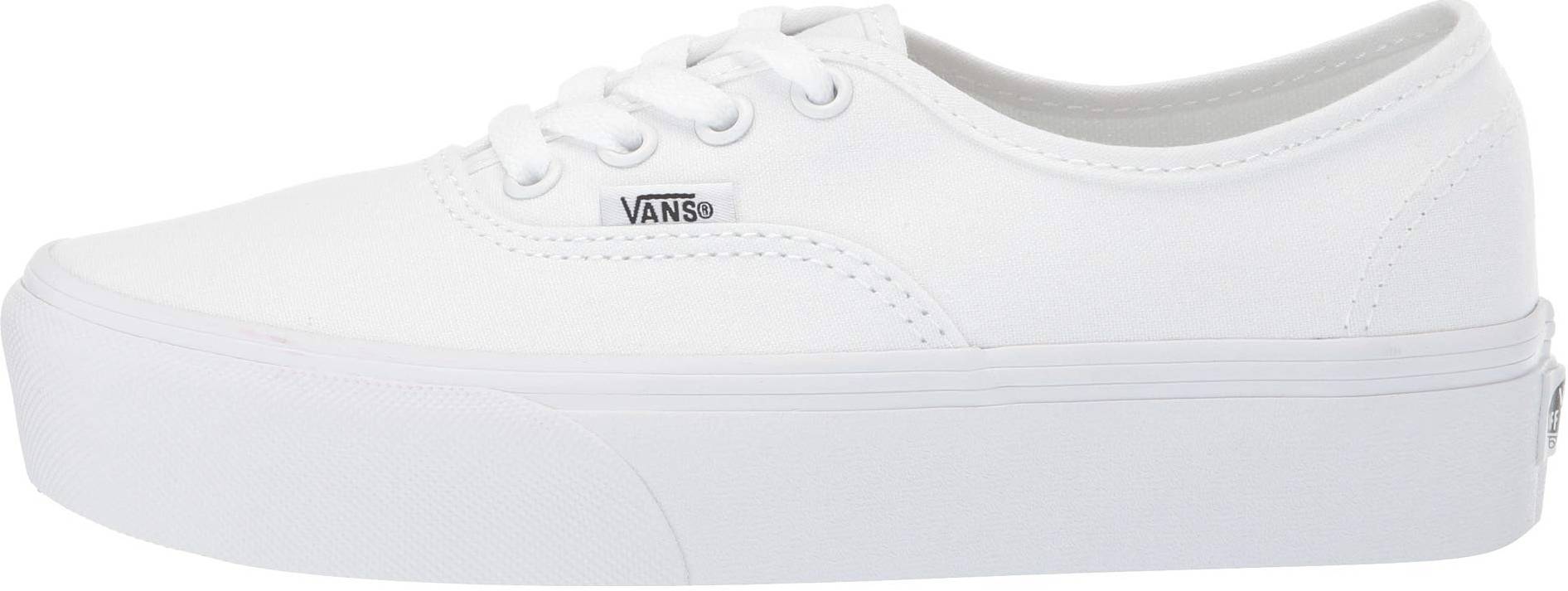 vans platform height