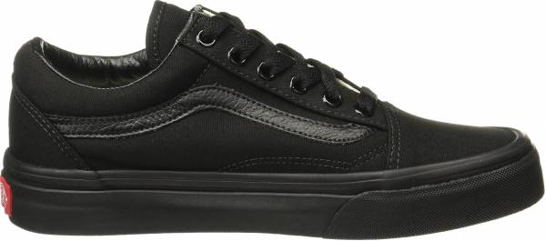 vans old skool plain black