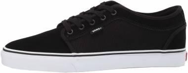 Vans Chukka Low - (Suede) Black/True White (VN0A38CGAD3)