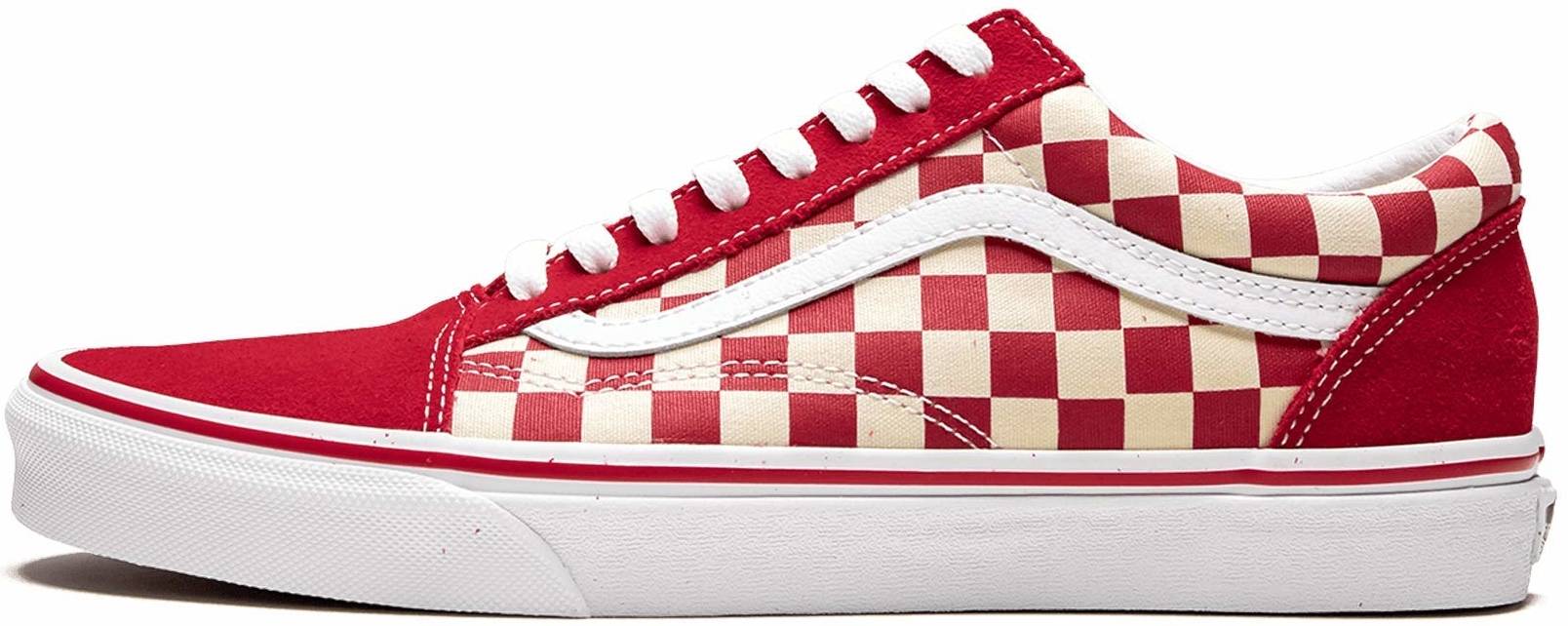 red checkered old skool