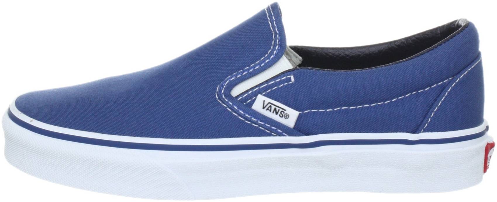 vans classic navy blue sneakers