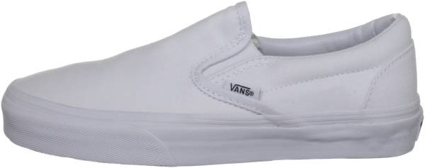 vans white and grey