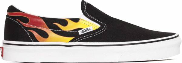 Vans Flame Slip-On sneakers in black | RunRepeat