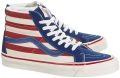 Ténis Vans Ward Deluxe cinzento branco - (Anaheim Factory) Og Blue/Og Red Stripes (VN0A38GFXKI) - slide 2