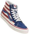 Ténis Vans Ward Deluxe cinzento branco - (Anaheim Factory) Og Blue/Og Red Stripes (VN0A38GFXKI) - slide 5