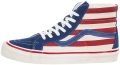 Ténis Vans Ward Deluxe cinzento branco - (Anaheim Factory) Og Blue/Og Red Stripes (VN0A38GFXKI)