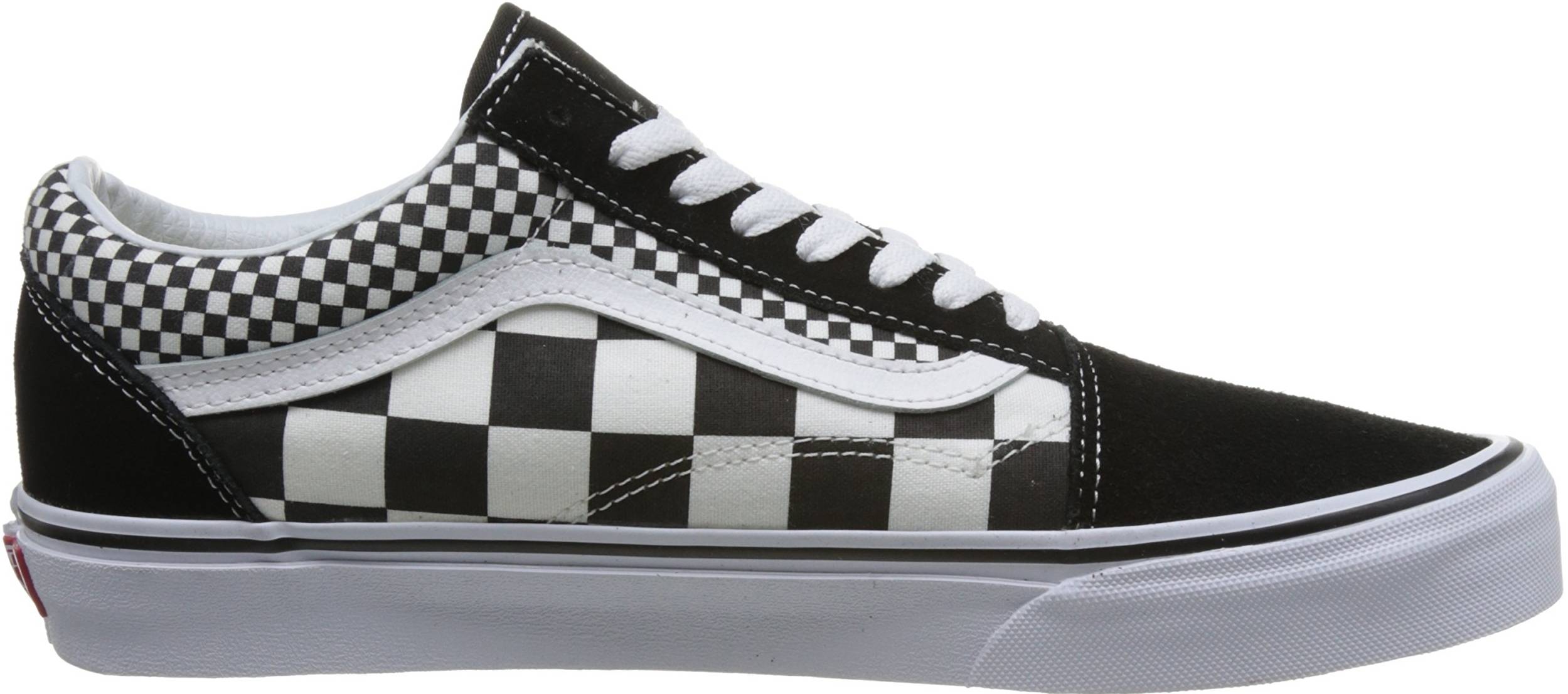 mix checker old skool shoes