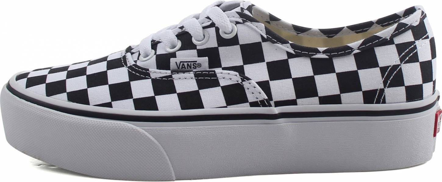 Vans Checkerboard Authentic Platform 2.0 sneakers in grey (only ...