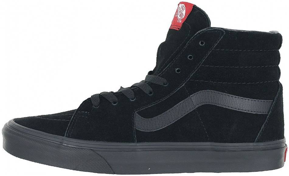 Womens Shoes Trainers High-top trainers Vans Suede Sk8-hi Unisexs Sneakers in Black Save 21% 