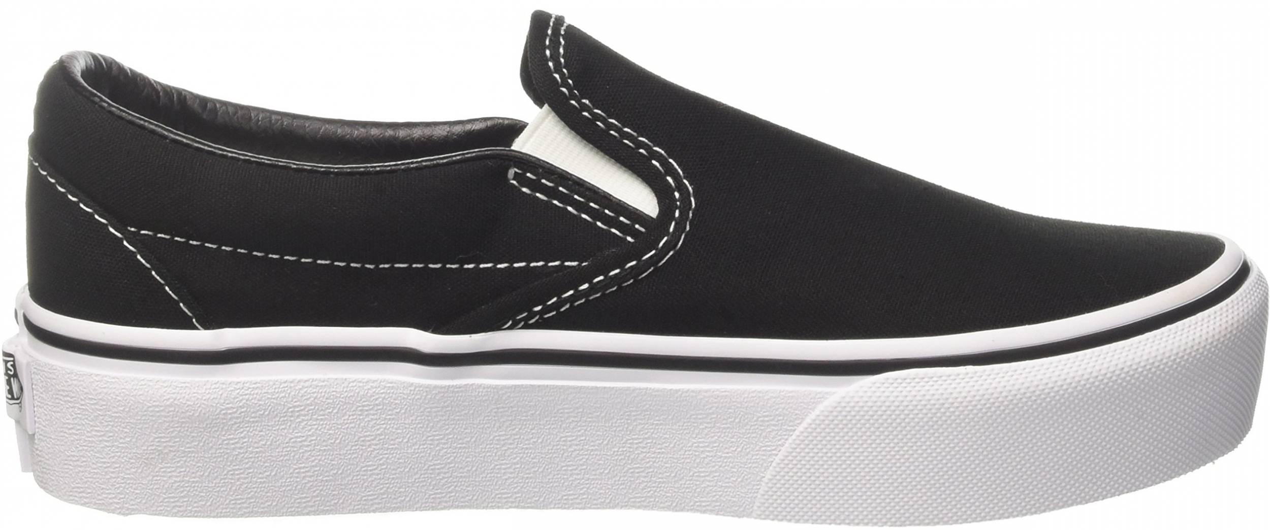 Vans Slip-On Platform sneakers in black white | RunRepeat