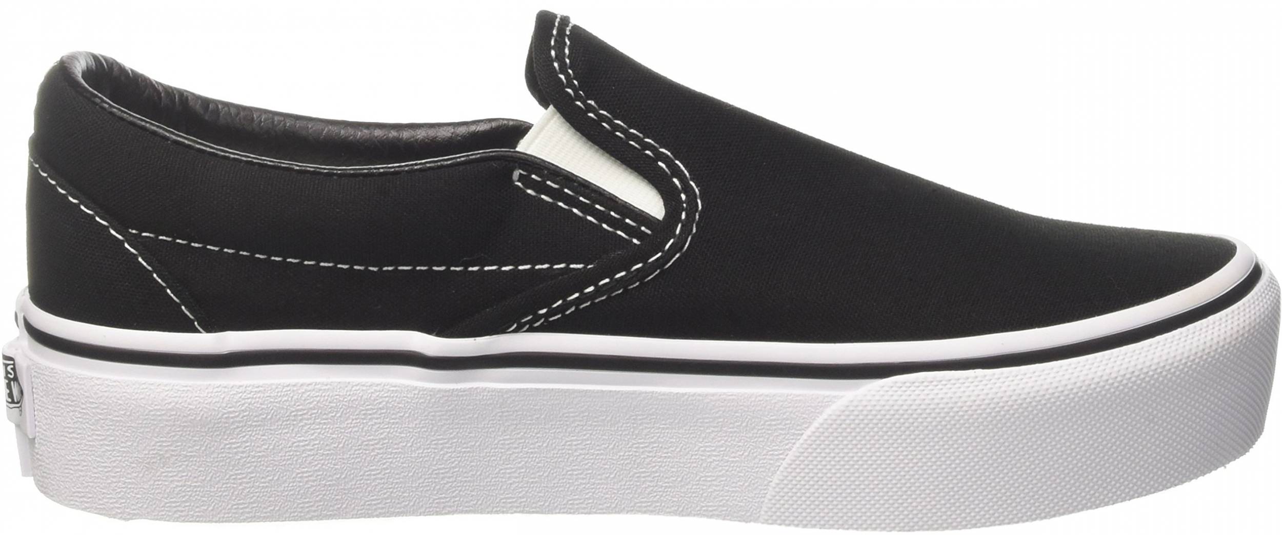 black slip on vans