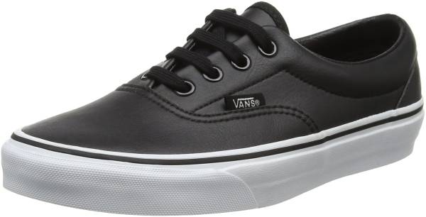 vans era black true white