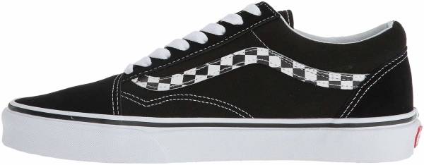 vans old skool gum block checkerboard