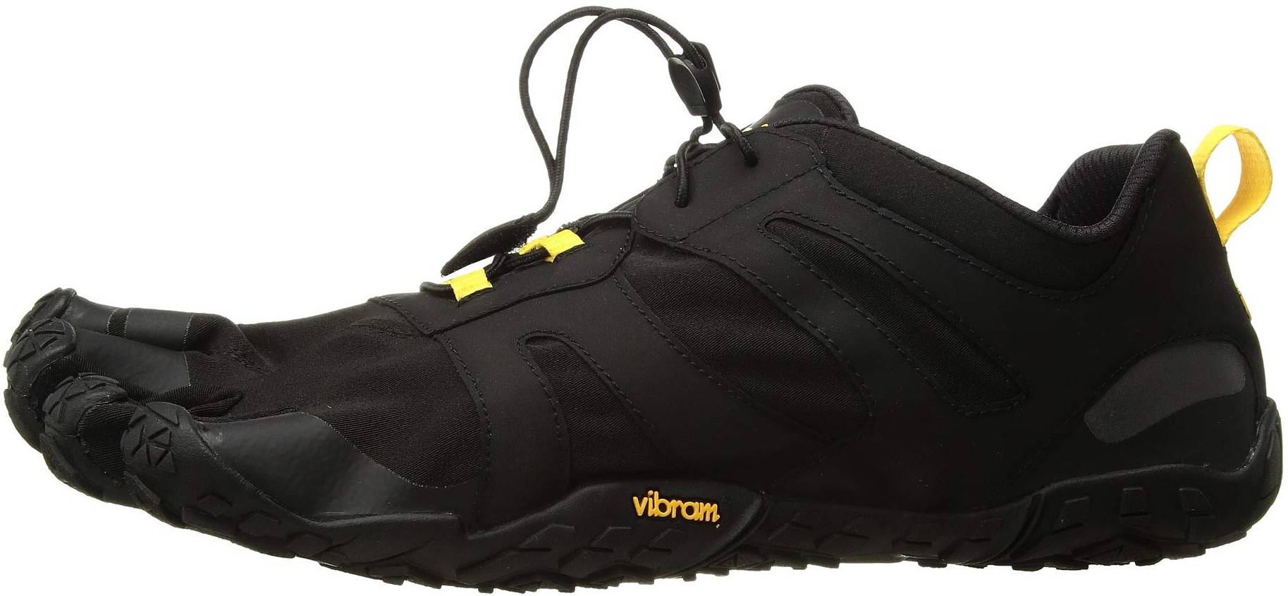 Black Vibram FiveFingers V-Trail Mens Trail Running Shoes 