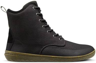 Alex Two-Tone Leather Sneaker - Obsidian