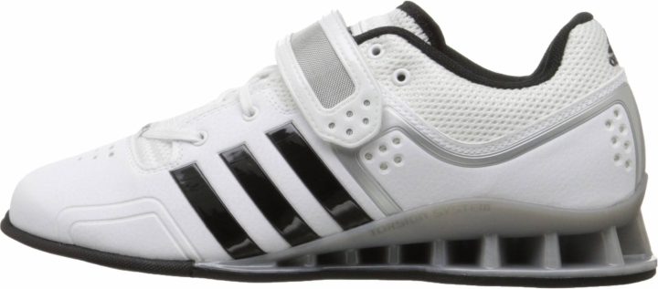 adidas men s adiand weightlifting shoes core white core black tech grey metallic 10 5 d us mens core white core black tech grey metallic 3c90 main 19803967 720