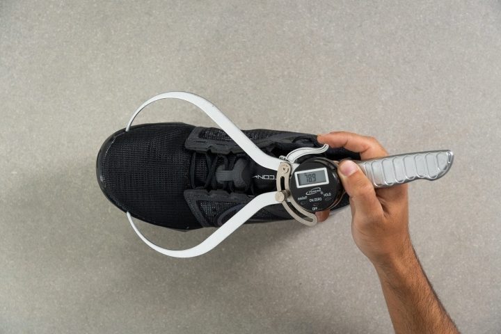 Nike Zoom Metcon Turbo 2 Toebox width at the big toe
