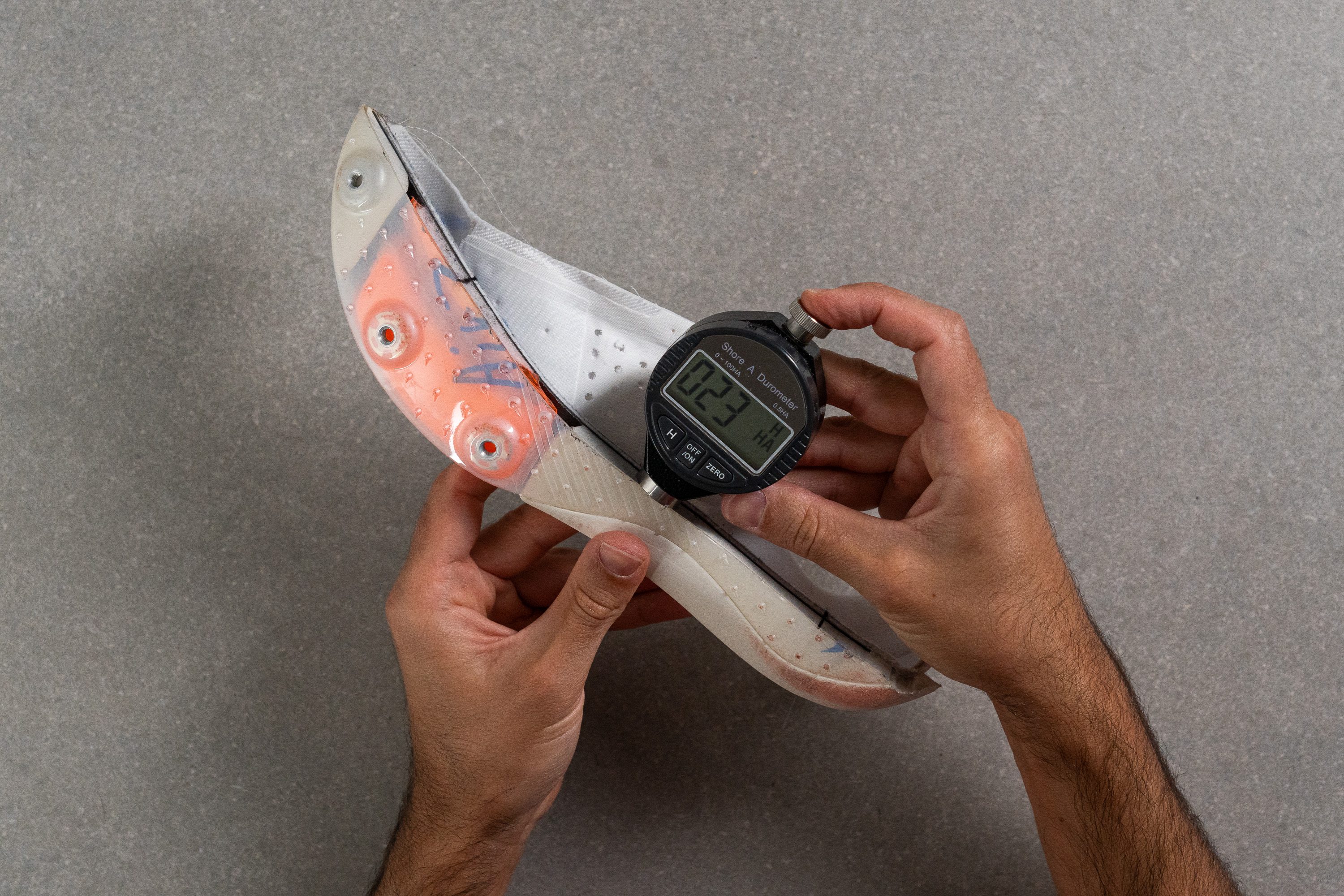 midsole softness of sprint track spikes