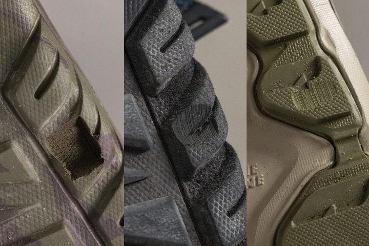 Outsole damage on hiking sandals tested in runrepeat lab