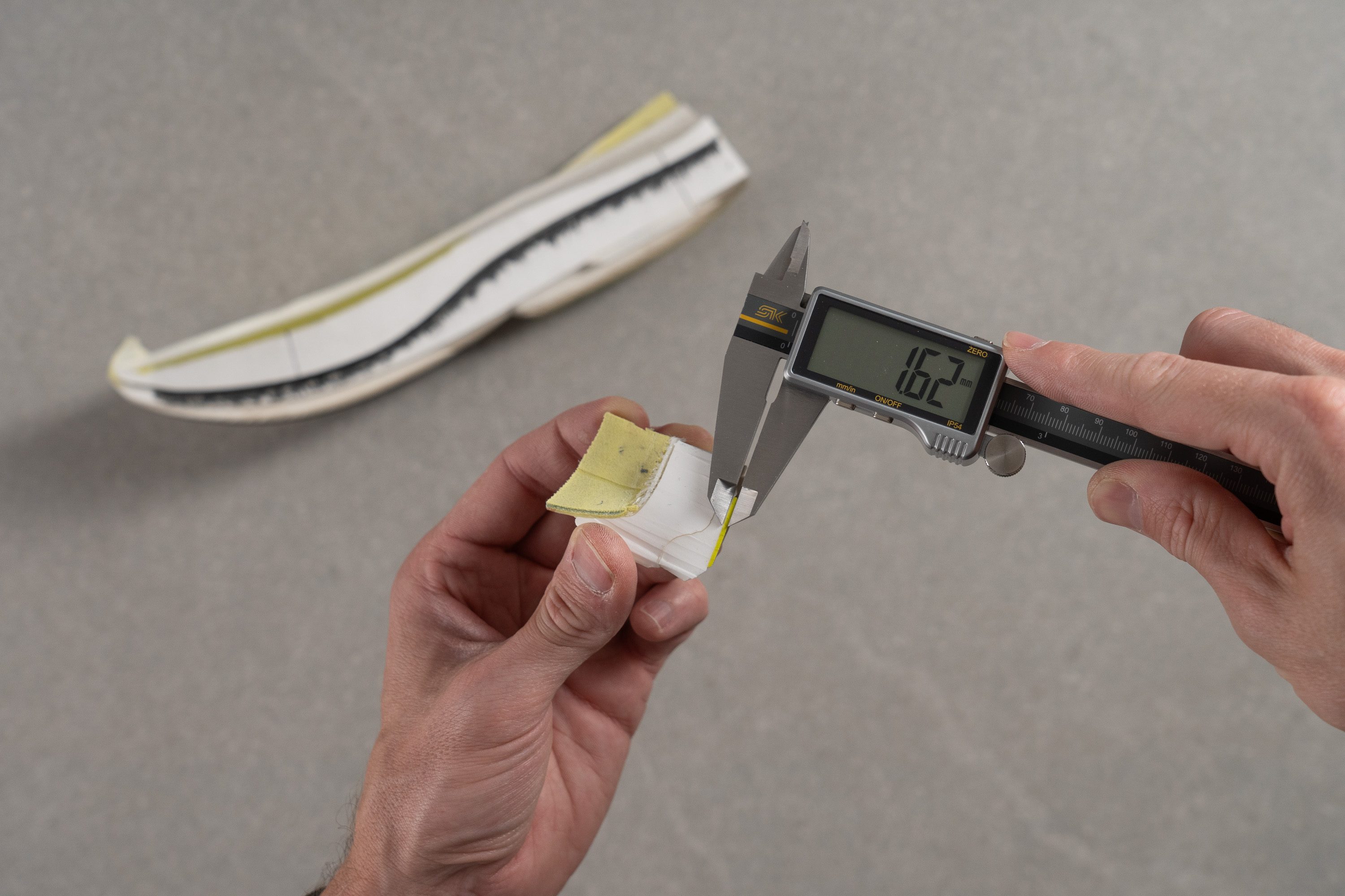 outsole thickness in supershoes