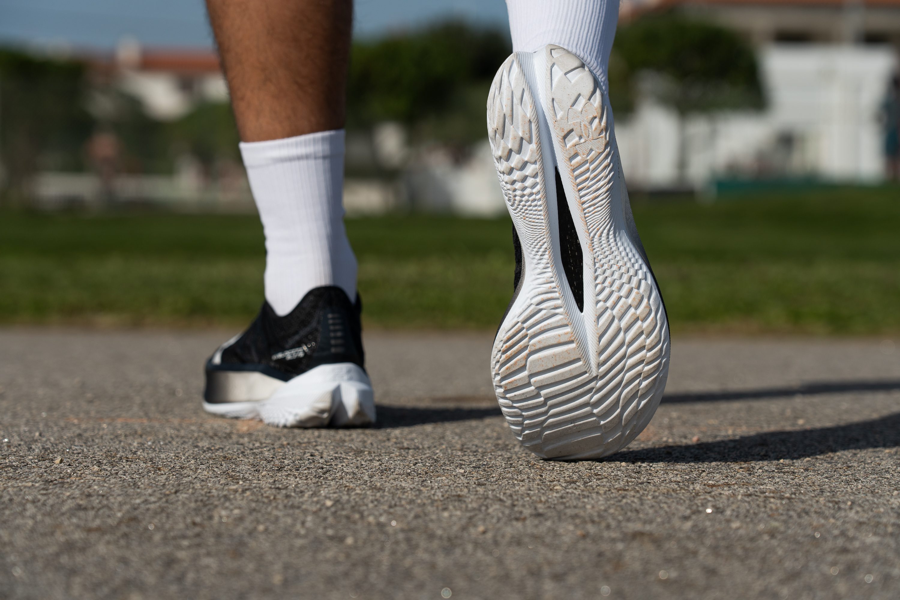 rubberized outsole design