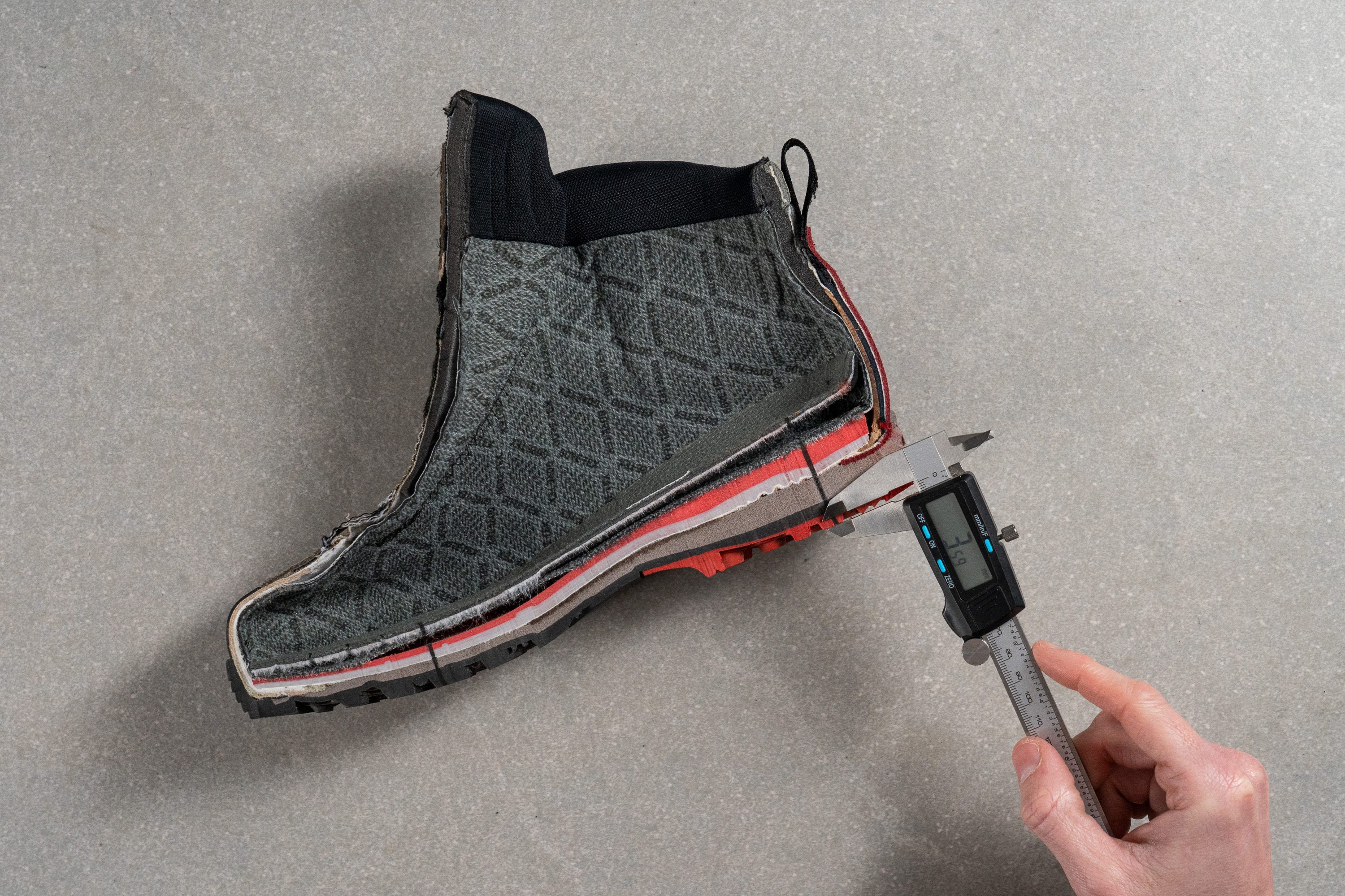durable hiking boots lug thickness