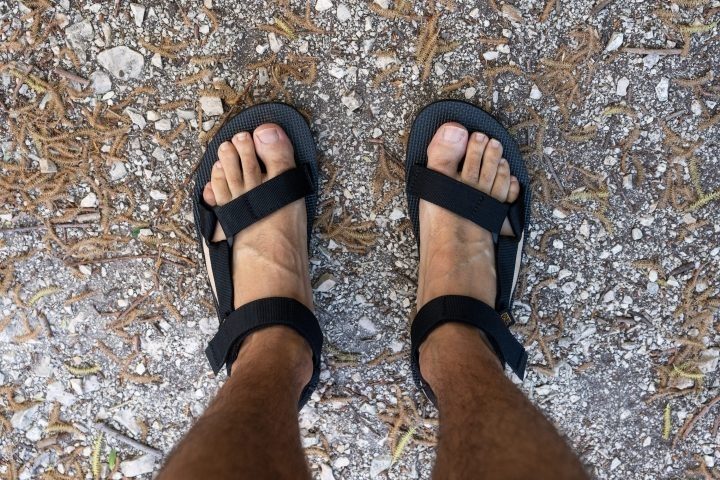 Hiking in teva on sale sandals