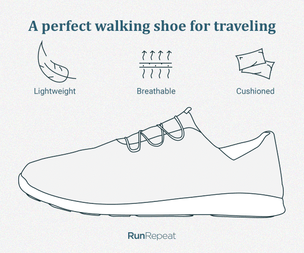 best lightweight sneakers for travel