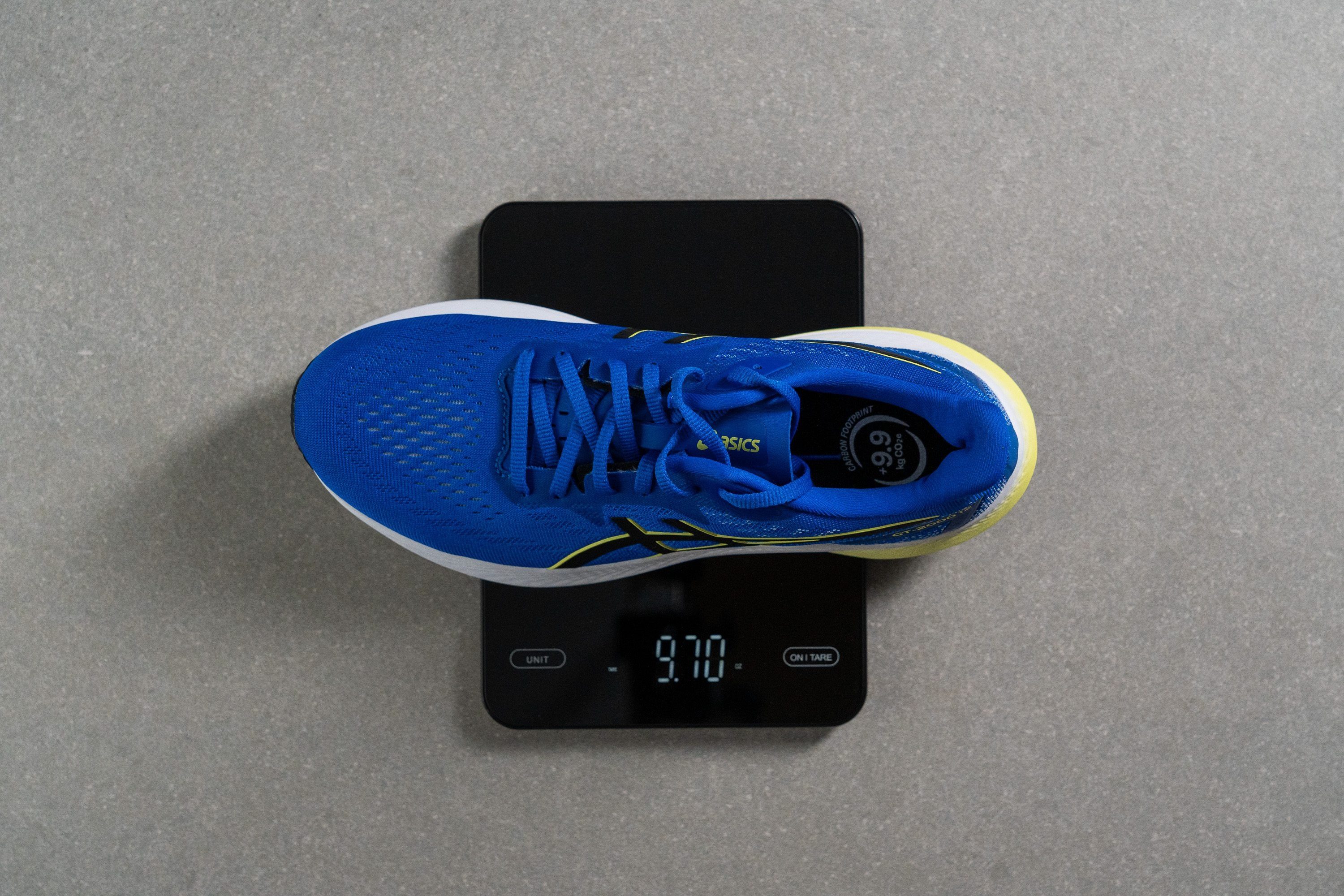 weighing stability running shoe in runrepeat lab