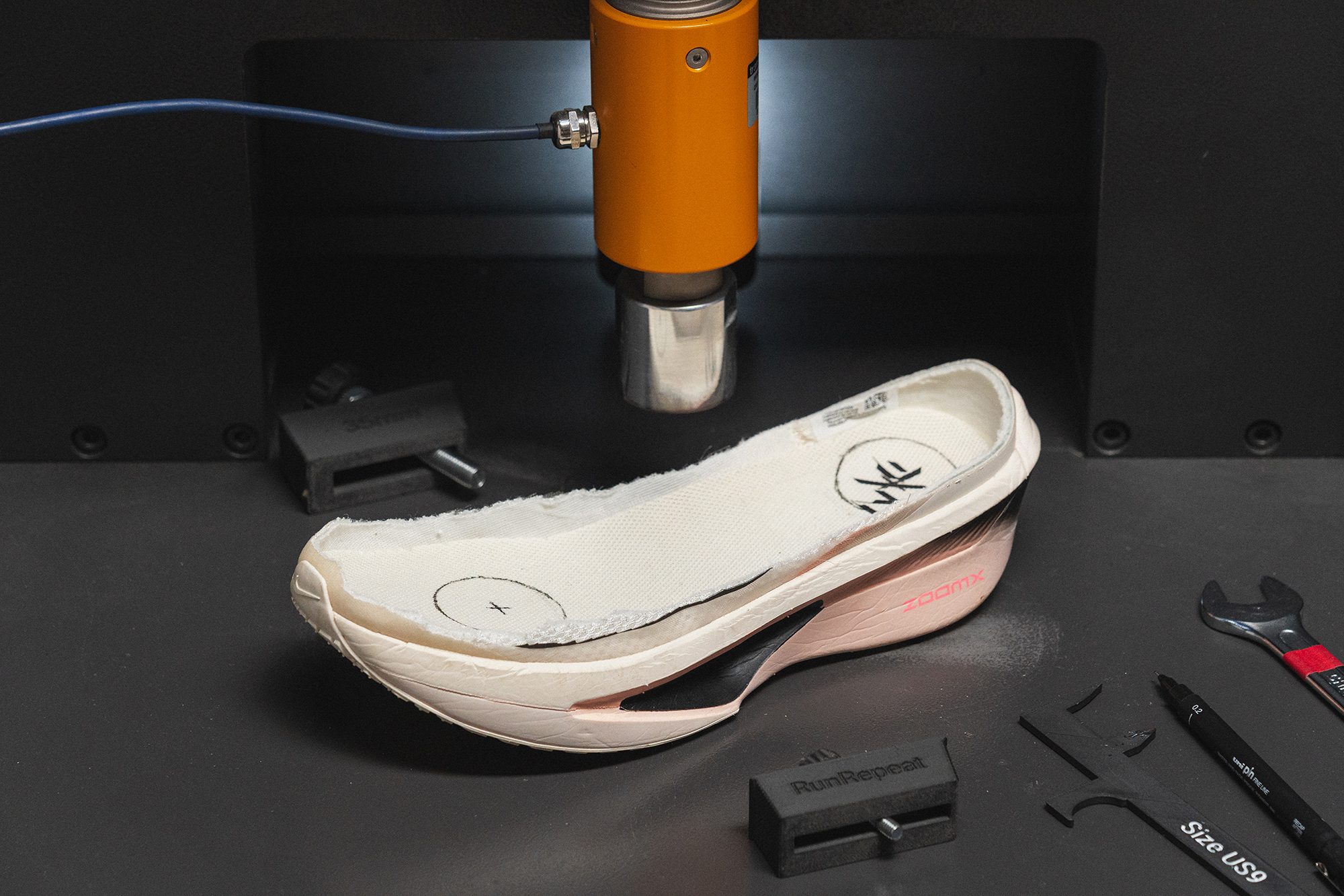 shock absorption test for daily trainers