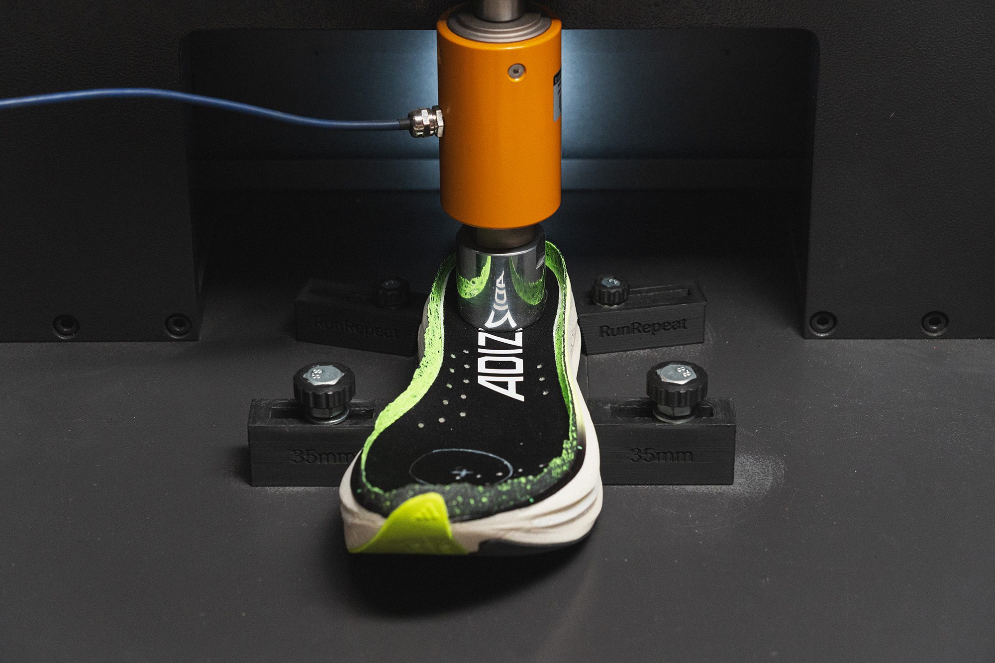 energy return of marathon running shoes