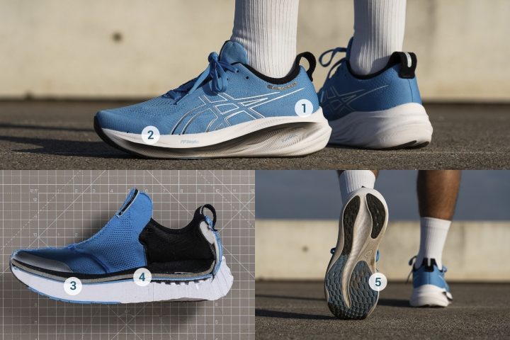 high arch running shoes features