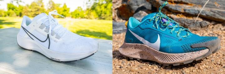 nike pegasus road vs pegasus trail 16335076 720