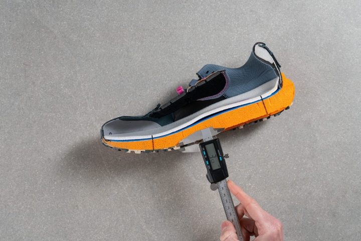 Brooks Caldera 6 Profundidad del taqueado